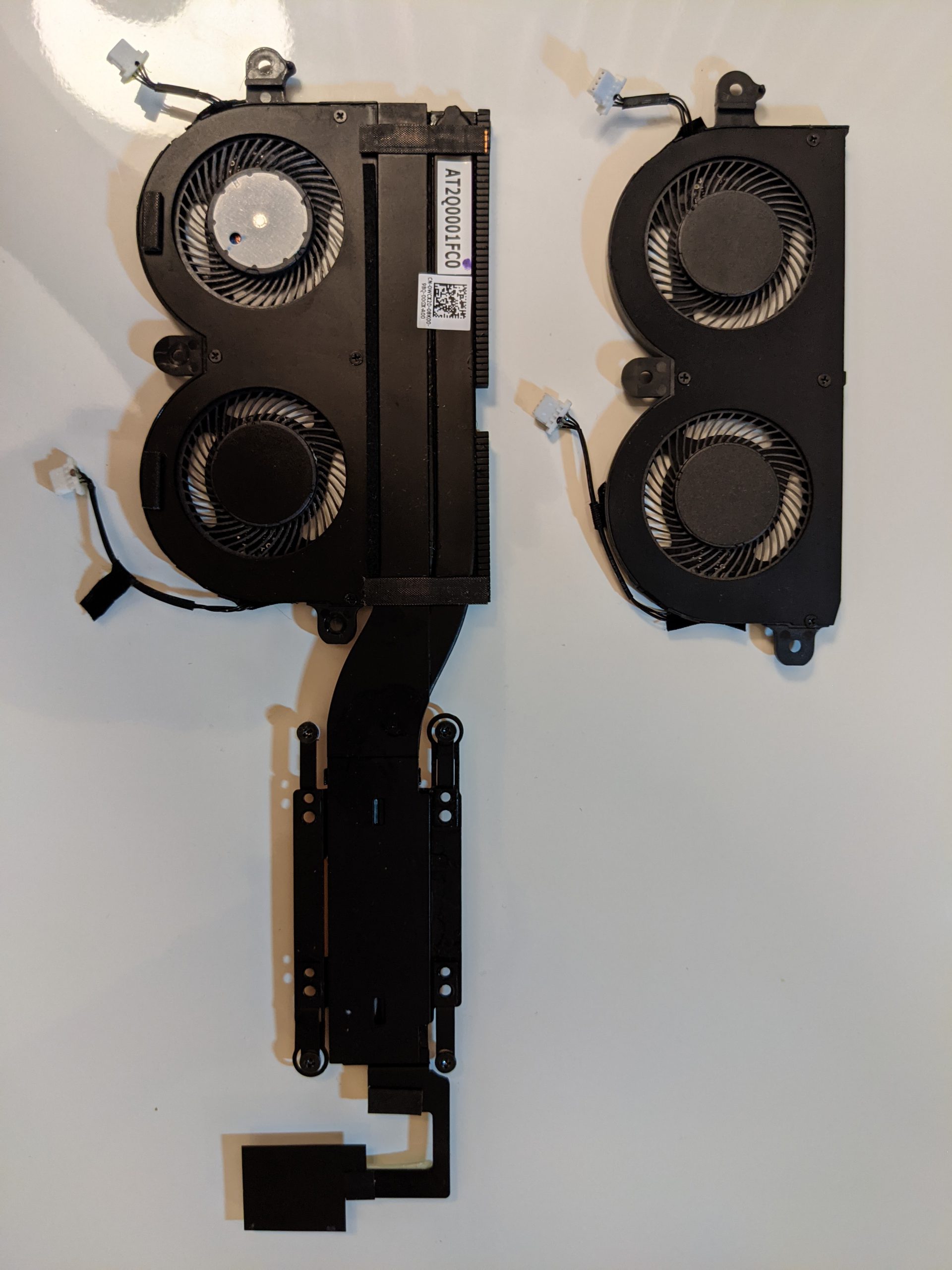 Replacing XPS 13 7390 Cooling Fans with 9380/9370 Fans import pyChao